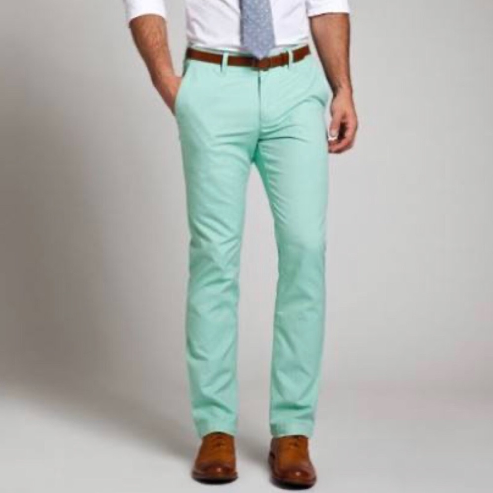 Mint green pants